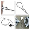 5-500pcs Aluminium Sleeve,Double Hole Cable Crimp Sleeve 8-Shape Aluminum Cable Stopper Crimp Rope Hardware Accessories