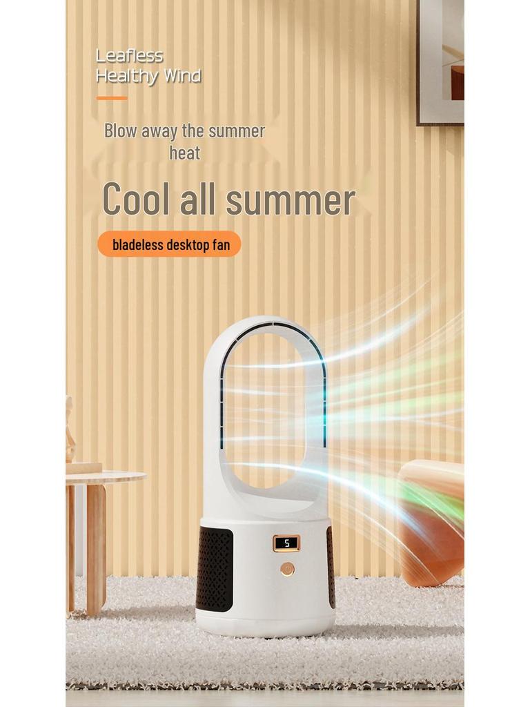 USB Rechargeable Desk & Clip Fan for Home, Office, Dorm – Compact Air Circulator