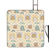 Picnic Outdoor Blanket 200 Cmx200 cm Cute with Storage Bag Foldable Beach Portable Camping