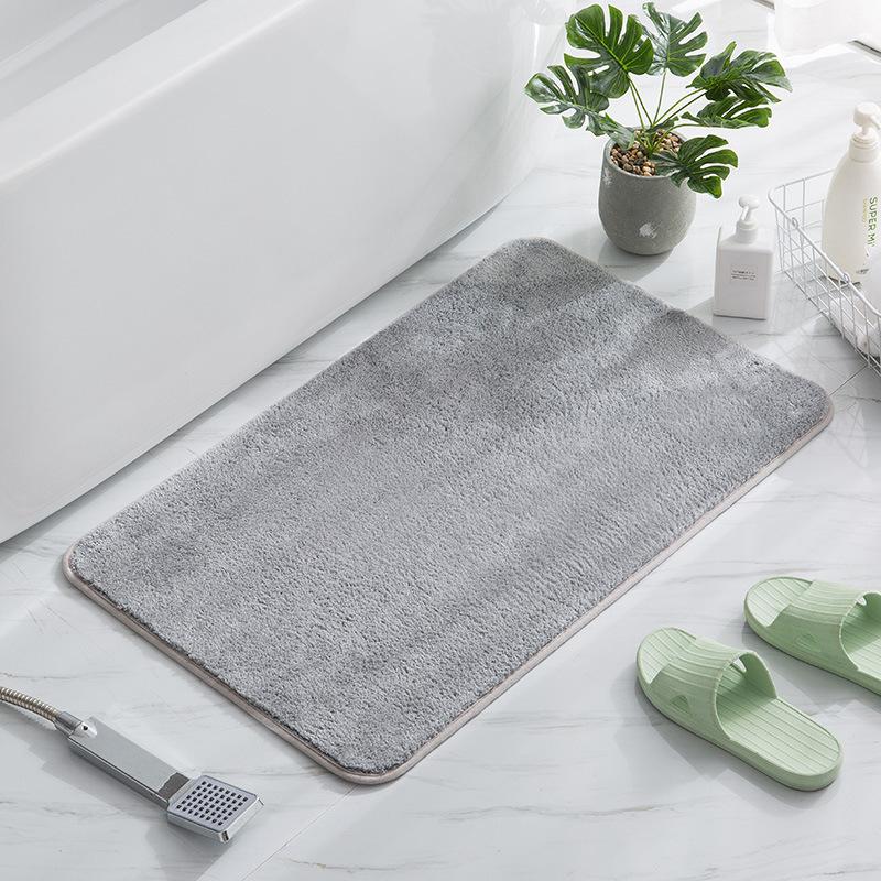 China Supplier Non Slip Bathroom Bedroom Carpet Super Soft Cotton Bath Mat