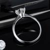 0.5-10ct Round Cut Moissanite Wedding Ring Gra Certified Classic 6 Claw  Copper18k Gold Plated Engagement Bands Fine Jewelry