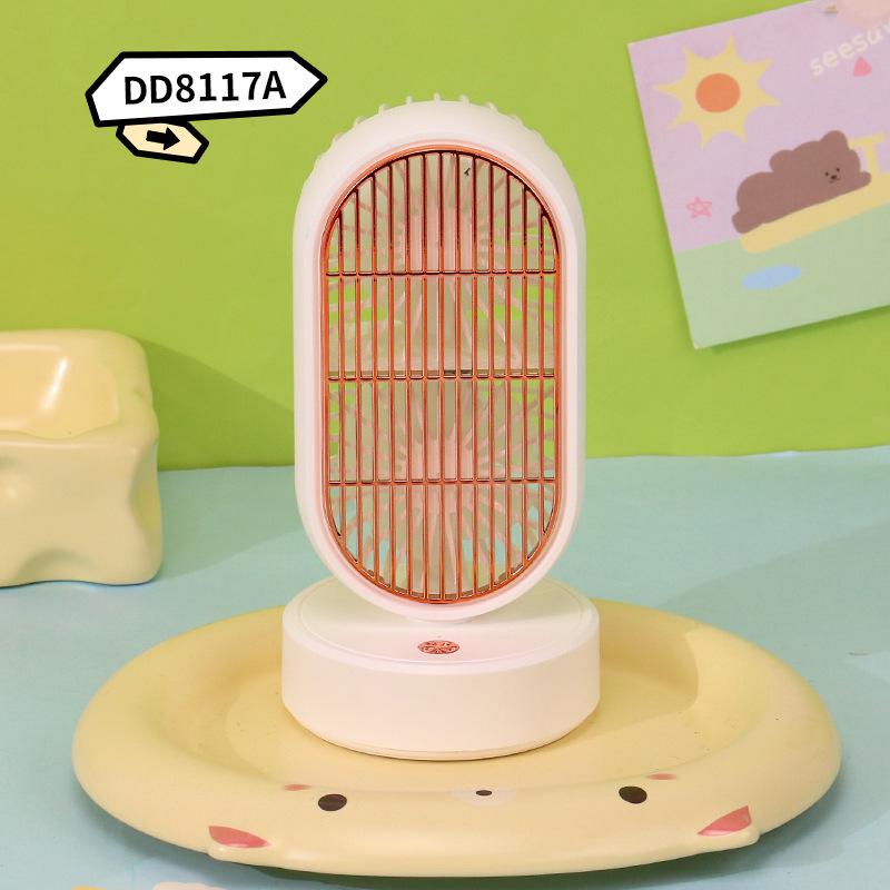 USB Rechargeable Portable Three-Speed Desktop Fan for Office, Dorm, and Outdoors