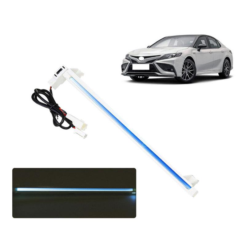 Car Interior Decorative Light Console Strip Atmosphere Light Blue Dashboard Console Ambient LED Lights for Toyota Camry 2018