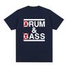 Funny Drum And Bass T Shirt Rum And Ass Lovers Jokes Short Sleeve 100 Cotton Tshirt Unisex Fashion Casual Tee Shirt Oversized