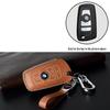 Premium Cowhide Key Case for BMW 3 Series 2013-2018, 2 Series, and 1 Series