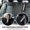 Carbon Fiber Leather Car Seat Belt Cover Shoulder Pad Neck Protection for Mercedes benz AMG C E S GLE CLC Class W204 W203 W205