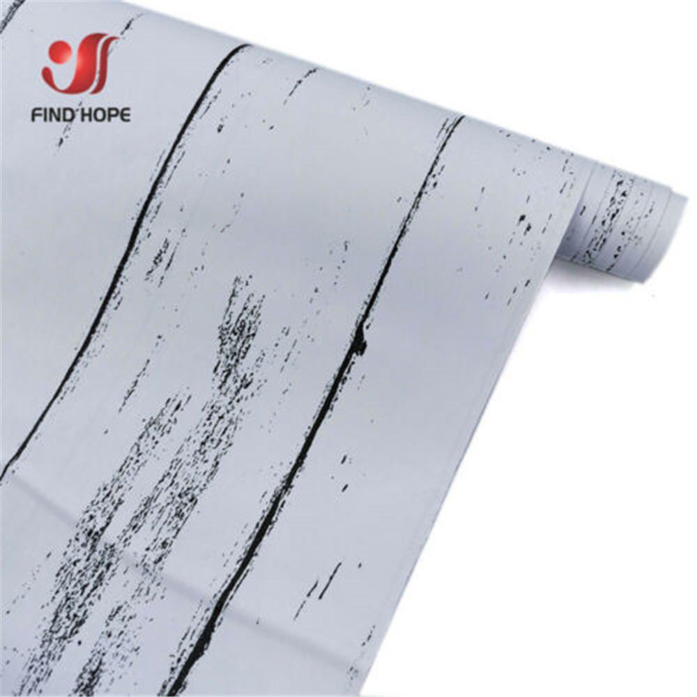 45cm x 100cm Wood Grain Contact Paper Peel and Stick Self Adhesive Wall Sticker Kitchen Furniture Decor Home Roll DIY