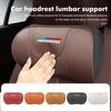 ZSE4 Car Logo Headrest Waist Pillow Neck Support Pad Emblem Accessories For 1 3 5 Series G30 G32 G38 2021 2020 2019 2018 E46 E91