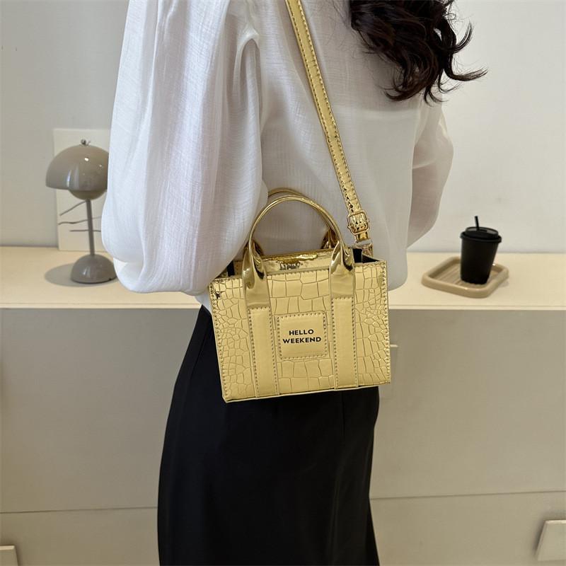 Fashionable Pu Leather Crossbody Bag Elegant Small Square Bag For Daily Use