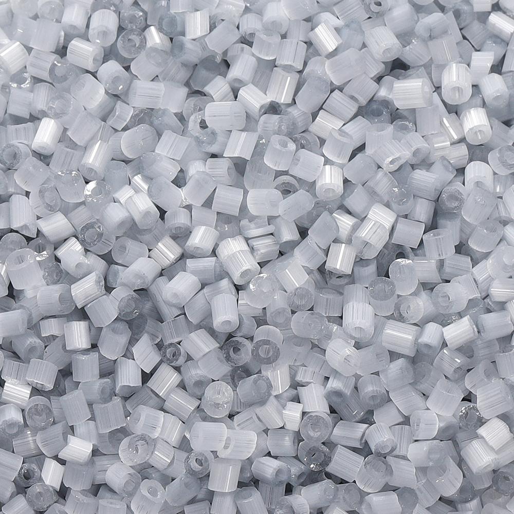 500pcs/lot 2mm Glass Colorful Tube Bead Round Spacer Loose Beads for Jewelry Making DIY Findings Crafts Accessories