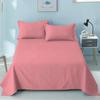 Bed Sheet Solid Colour Dormitory Simple Single Piece Single Double Brushed Bedspread Home B & B Hotel School