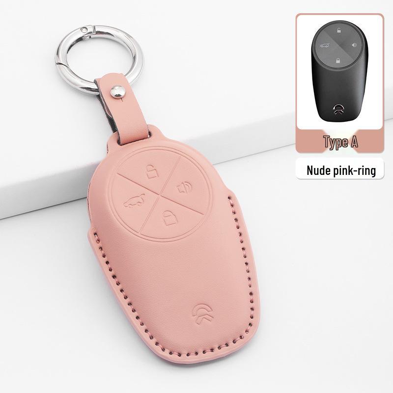 Nio Key Case Cover: Compatible with ES6, EC6, ES8, ET5, ET7, EC7, ES7 - Simple Protective Keychain