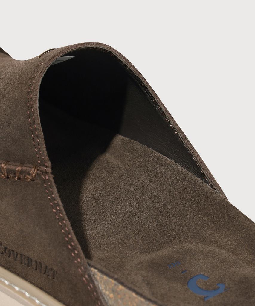 Covernat Cork Slides Deep Brown