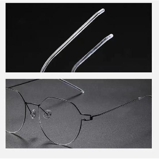 Denmark Oval Round Spectacle Frame Eyeglasses Ultralight Screwless Handmade Fashion Eyeglass Frame Men's Glasses Women Retro New