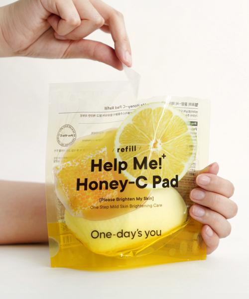 One-day s you Help Me Brightening Honey Glow Pad Refill 60pcs Honey Glow Pad 60pcs Refill 1pc