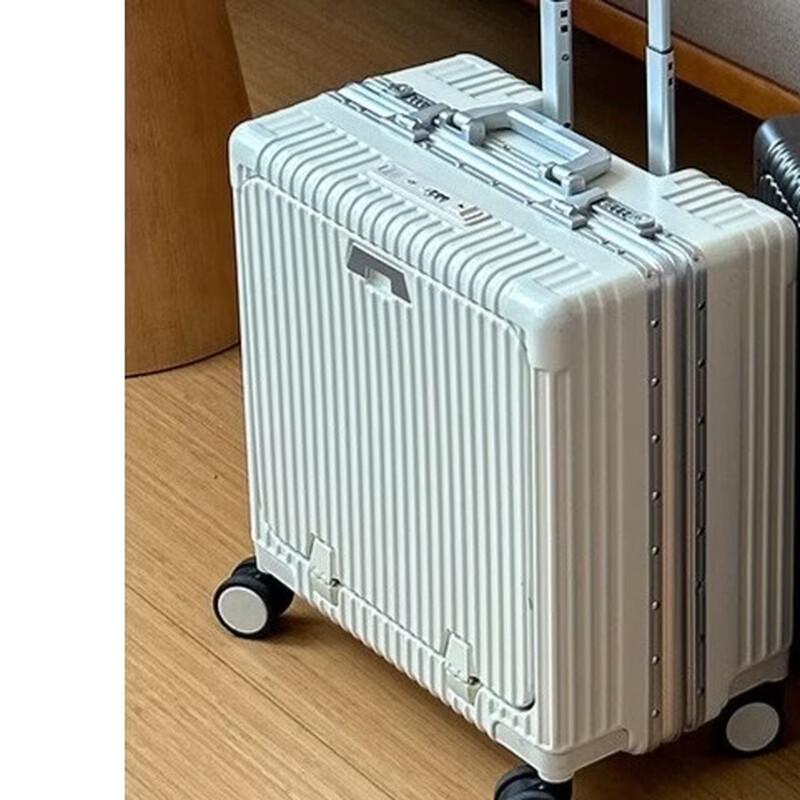 OEING Carry-on Luggage with Cup Holder and Charging Port