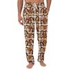 Men's Custom Pajama Pants with Pockets, Casual Long Sleep Pants for Home