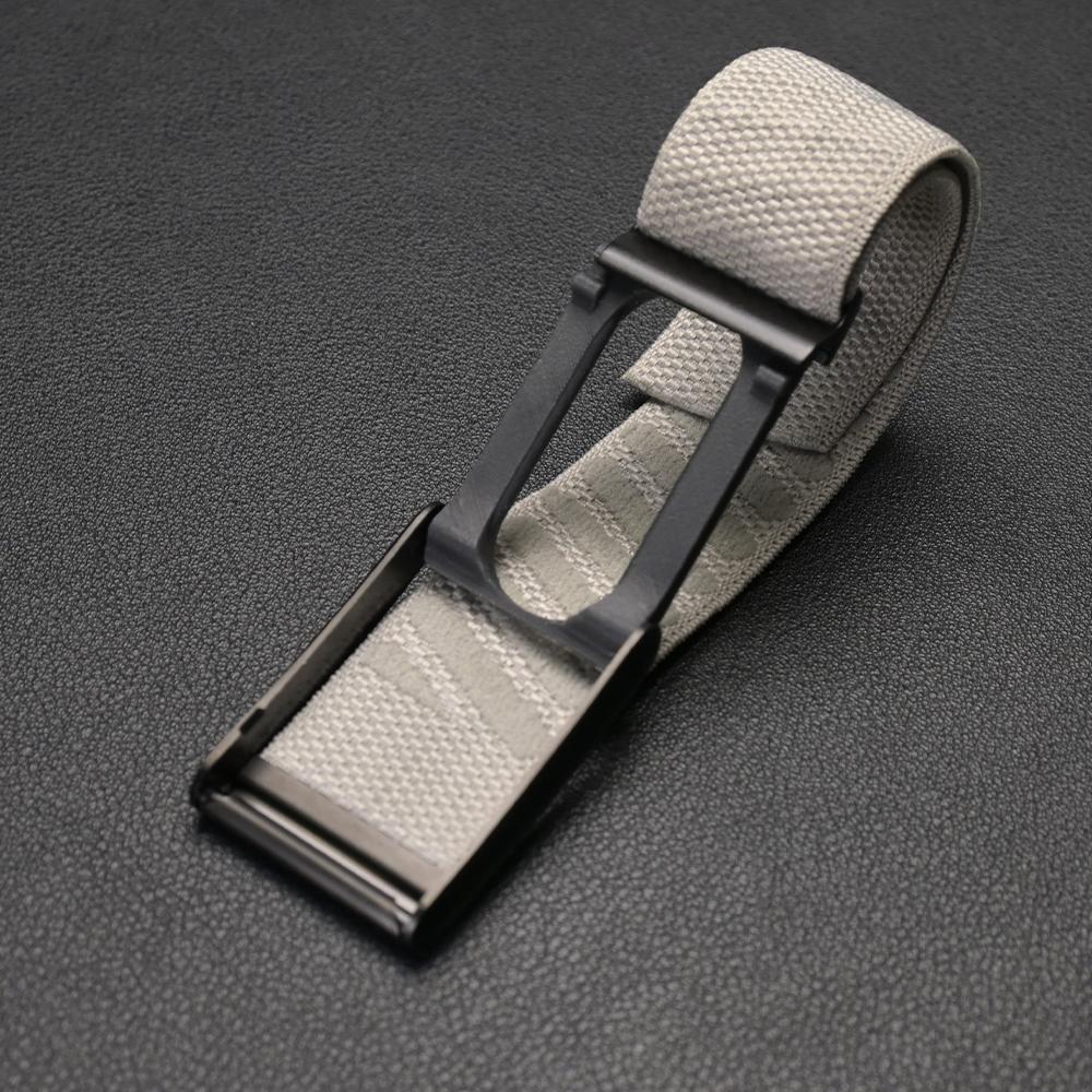 Custodia Cornice Protettiva in Metallo con Cinturino ad Anello in Nylon per Google Fitbit Air Change To Whoop 5.0 Cinturino di Ricambio da Polso per Donna Uomo