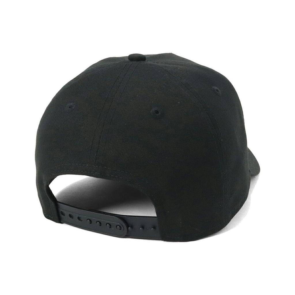 New Era Cap 9FORTYA-FRAME Metal Flag Logo Badge Cotton BlackMetallic Silver FREE 940AF METAL FLAG BLK SIL 251 14388669 NER36C5107