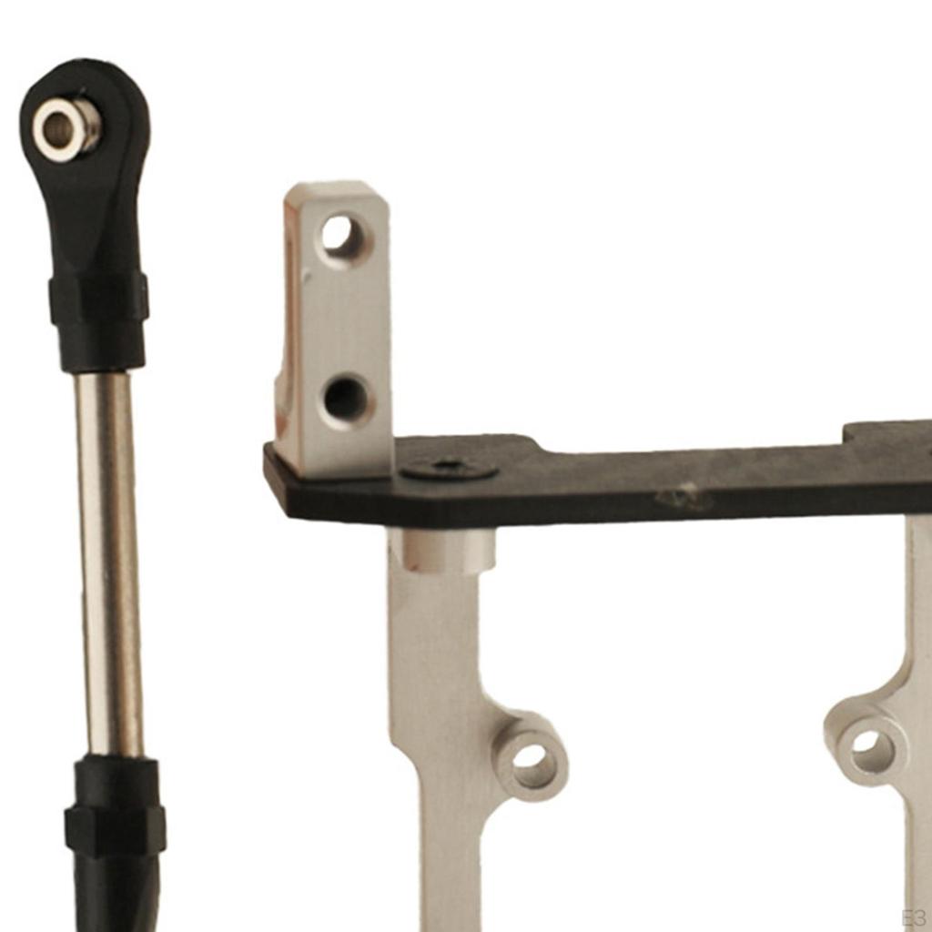 Axle Servo Base Stand 1/10 RC Axial SCX10 II 90046 Ar44 with Steering Link Rod Durable