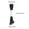 Pinceau Fond de Teint Double Embout Multifonctionnel Maquillage Visage pour Application Poudre Crème Liquide