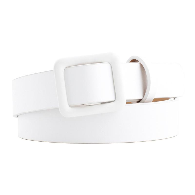 And Stylish Versatile Womens No Hole Square Buckle Belt Perfect For Fashionable Outfits