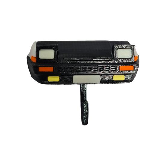 An der Wand montierter Schlüsselhalter in Autoscheinwerferform, Schlüssel-Rack, einfache Installation, Schlüsselanhänger-Organizer, Wohnkultur