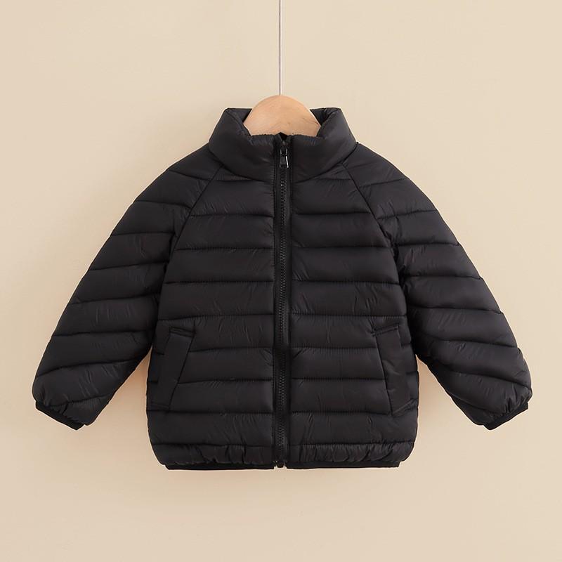 Winter Thick Warm Jackets Autumn Kids Padded Down Clothes Boys Girls Hooded Parka Coats Children Outerwear