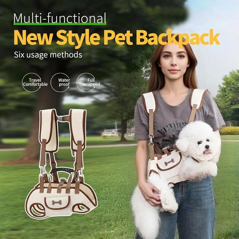 Dog Supplies Cute Pet Carrier Bag Tote Handbag Crossbody Shoulder Bag for Small Dogs Cats Outdoor Travel Walking