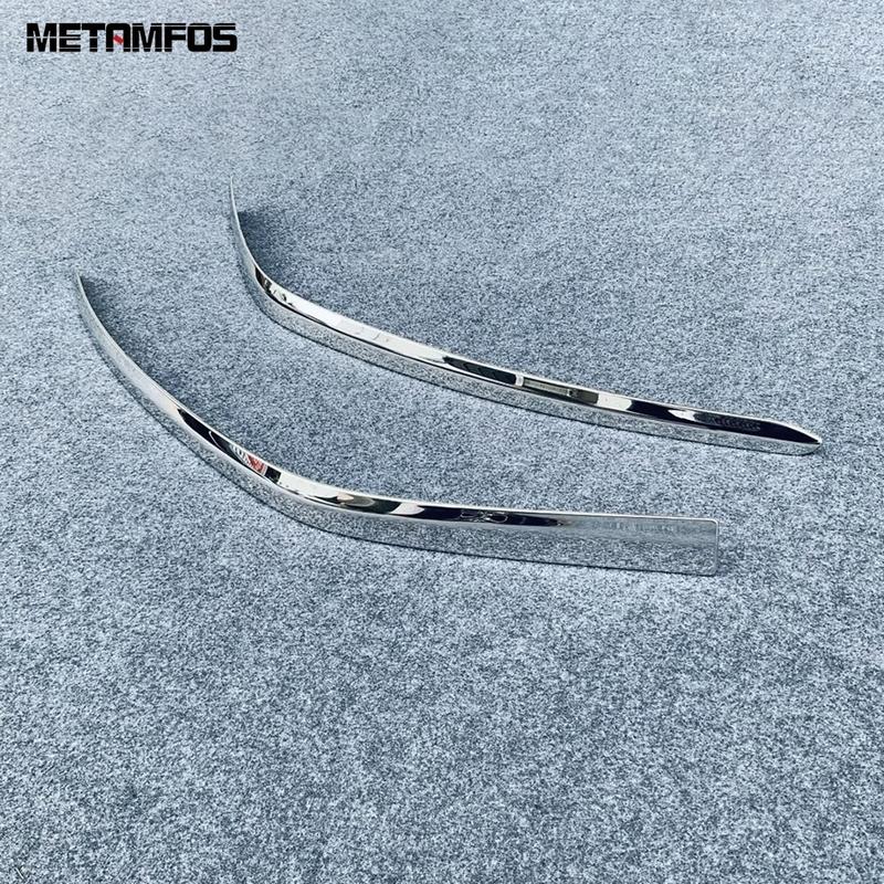For Toyota Alphard Vellfire 2024 2025 2026 Steel Front Rear Corner Bumper Trim Anti-Collision Strip Accessories Car Styling