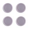 eXtremeRate PlayVital Cute Switch Thumb Grip Joystick Caps for Switch Lite Silicone Analog Covers for Dark Grayish Violet Caps, & & OLED, Joy-Con