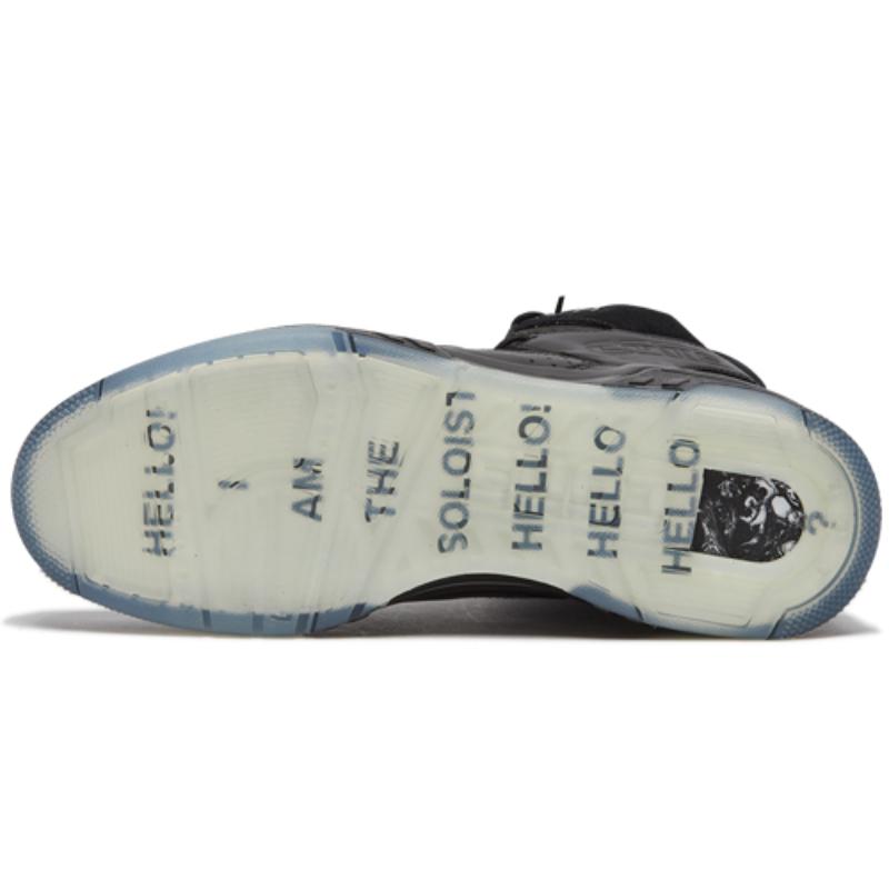 Thesoloist x Converse ERX 260 HI Leder Kollaboration Sport High-Top Retro Basketballschuhe Unisex Schwarz