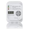 Battery Powered Carbon Monoxide Detector LCD Display CO Gas Sensor Temperature Monitoring Alarm