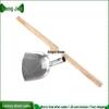 Dragon Jade Stainless Steel Wok Spatula with 1.2m Wooden Handle