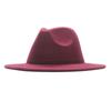 Hot-selling top hat, ethnic style cow head, western cowboy top hat, rolled brim, retro riding hat, woolen felt hat
