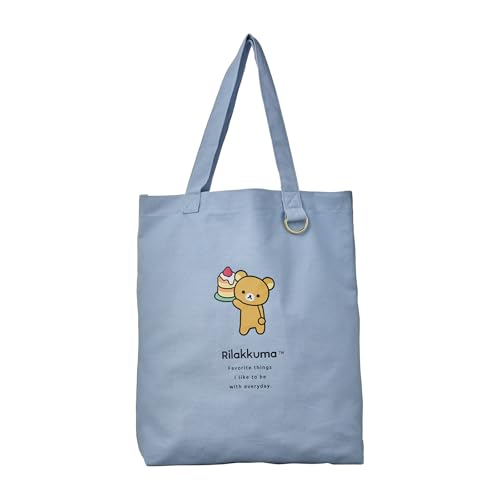 Hapitas Rilakkuma Tote Bag 6075-M Black Face