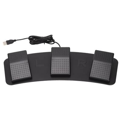 USB Triple Foot Switch Pedal Multifunctional Ergonomic Triple Foot Switch Pedal for Playing Games
