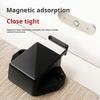 4pcs Touch Magnetic Latches Press Catch Latch for Cabinet Door Cupboard Black