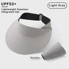 Sun top hat, summer new style, no trace UV sunscreen hat, foldable women's outdoor sports sun hat, UV resistant