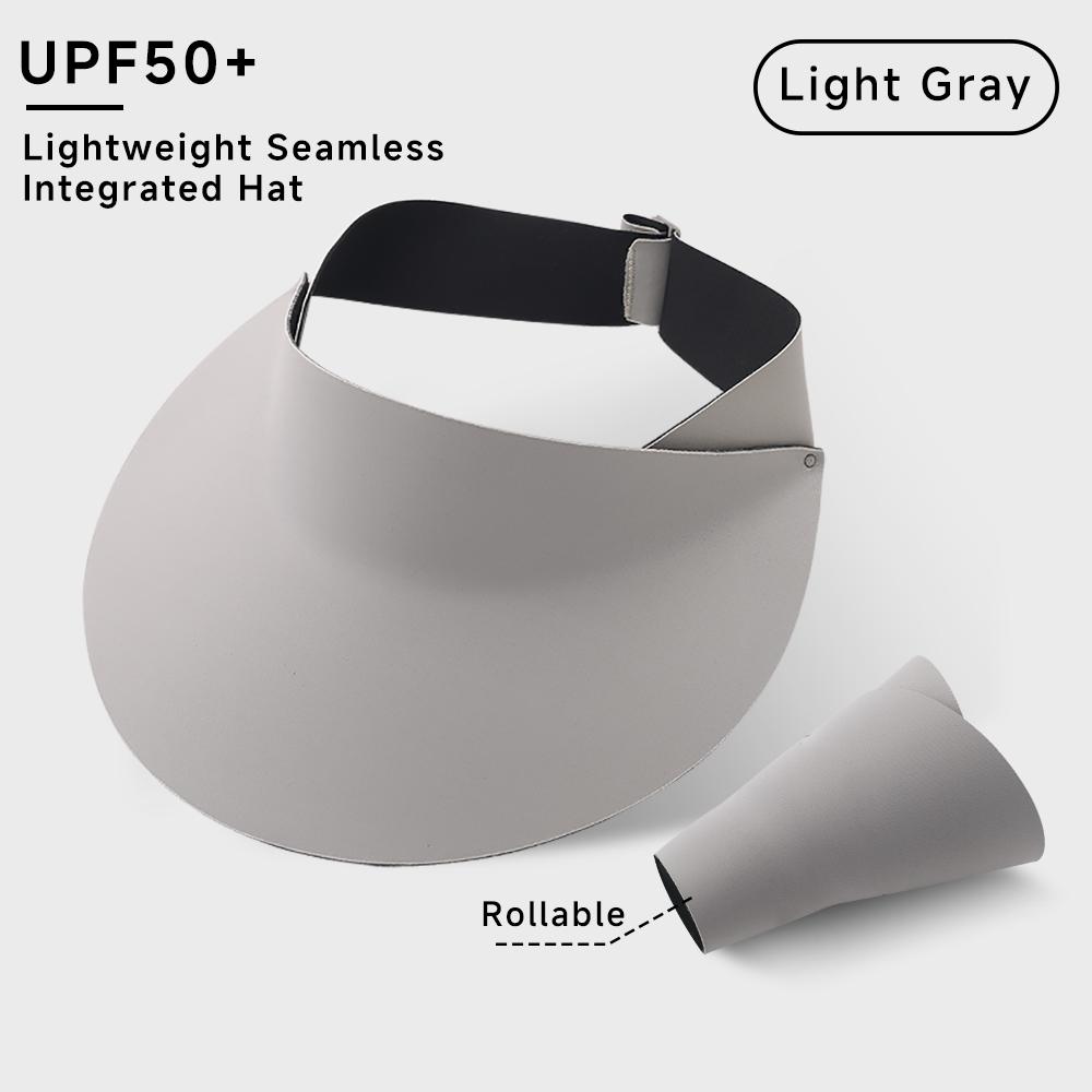 Sun top hat, summer new style, no trace UV sunscreen hat, foldable women's outdoor sports sun hat, UV resistant