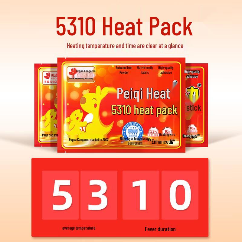 Peppa Pig Kangaroo Self-Heating Body Warmer Patches