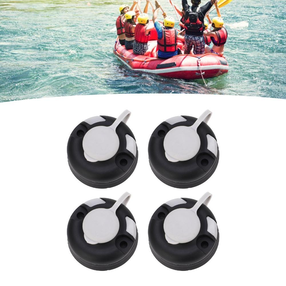 4PCS Highly Wear Resistant Kayak Track Mount Base Kayak Track Star Mount  for Kayaks