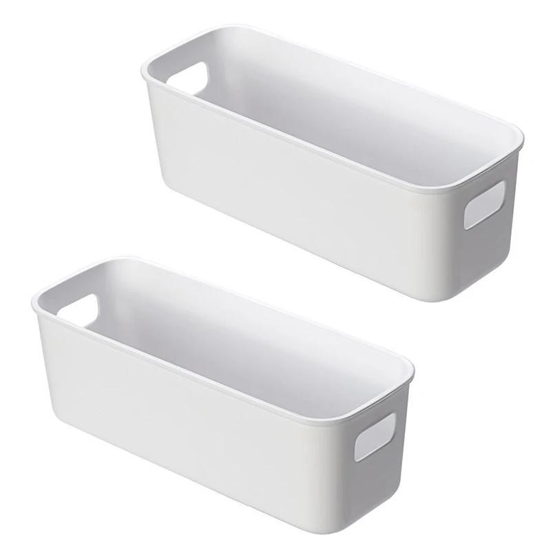 Student dormitory desktop phone case storage box, cosmetic cotton socks organizer basket, plastic snacks and miscellaneous items