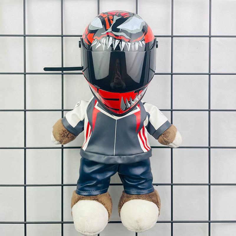 Mini helmet Five generations of Venom Home Ornaments Motorcycle Pendant Riding Decoration Trunk