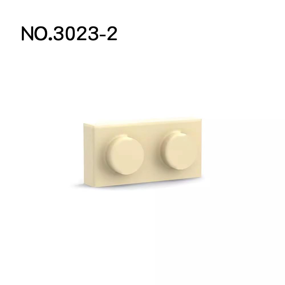 

20pcs MOC 3023 Plate 1 x 2 High-tech Works With Blocks DO IT YOURSELF Assmble Construction Bricks Particle Kid Puzzle Brain Toy Gift Idea