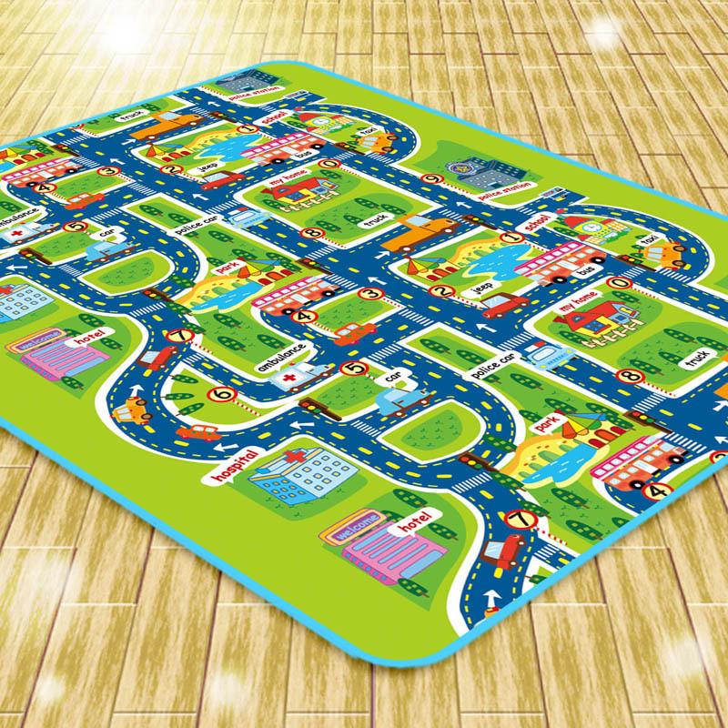 

Road City Carpets For Children Play Mat For Children Carpet Baby Toys Rugs 160*130cm