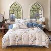 Home Warm Thickened Polished Four-piece Set Cashmere Bed Sheet Quilt Cover Dormitory Three-piece Set Bedding