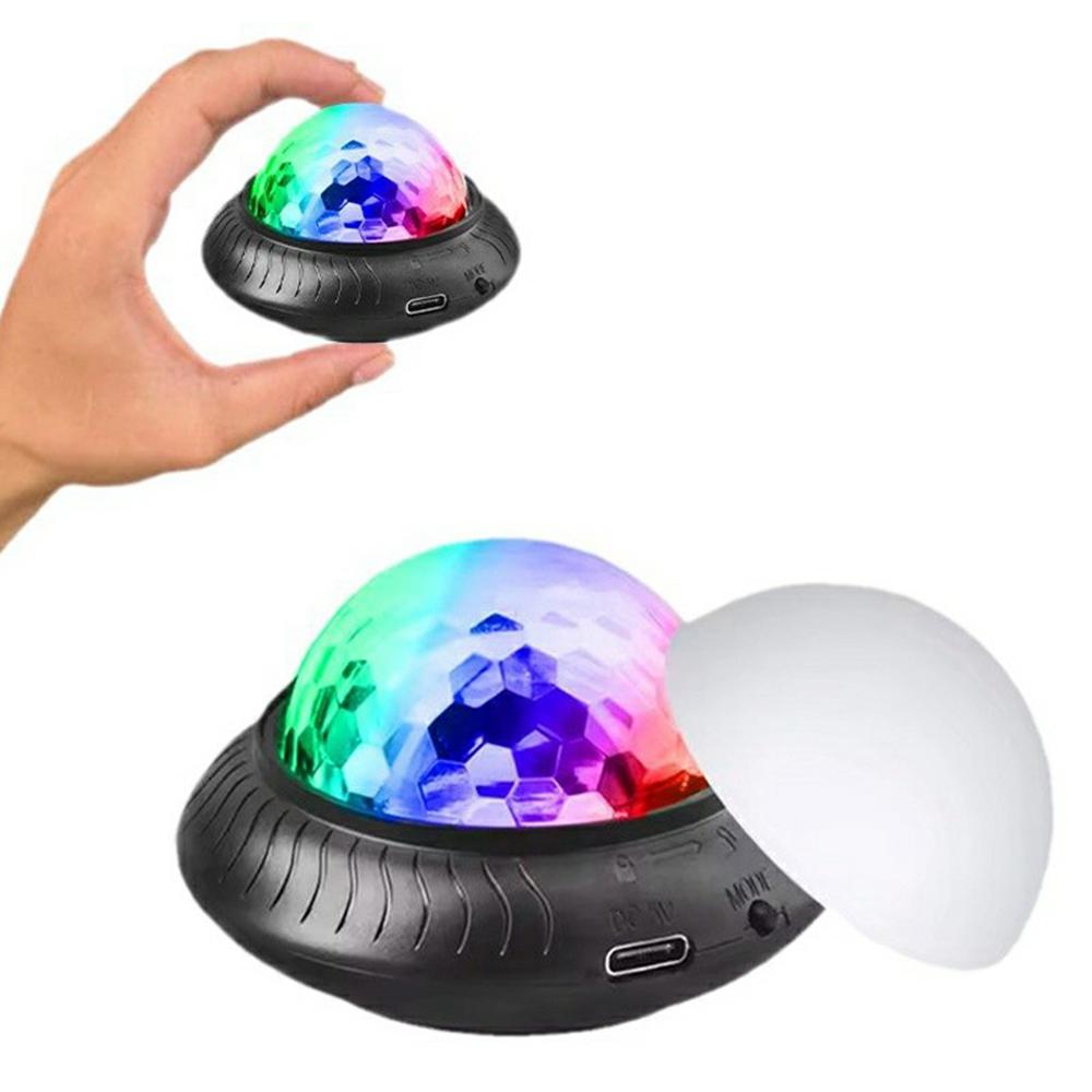 

G3 Disco Ball Light Rechargeable Stage Lighting RGB Rotating Atmosphere Party Lamp A