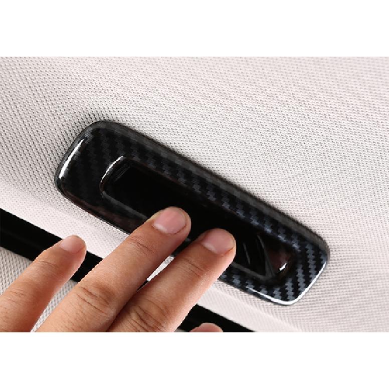 For Honda Accord 10Th 2018- Inner Sunroof Handle Cover Decor Carbon Fiber