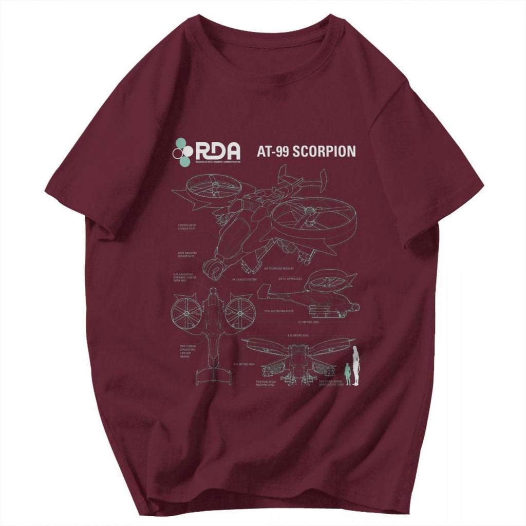 Men T Shirt RDA Company Resources Development Administration From Avatar Summer Y2K Graphic Anime Unisex Clothes T Shirts